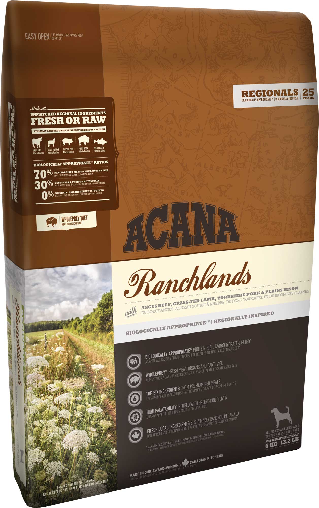 Regionals Ranchlands, Chien