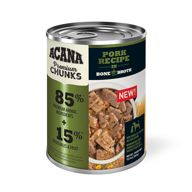 Conserve porc et bouillon d'os, 363g