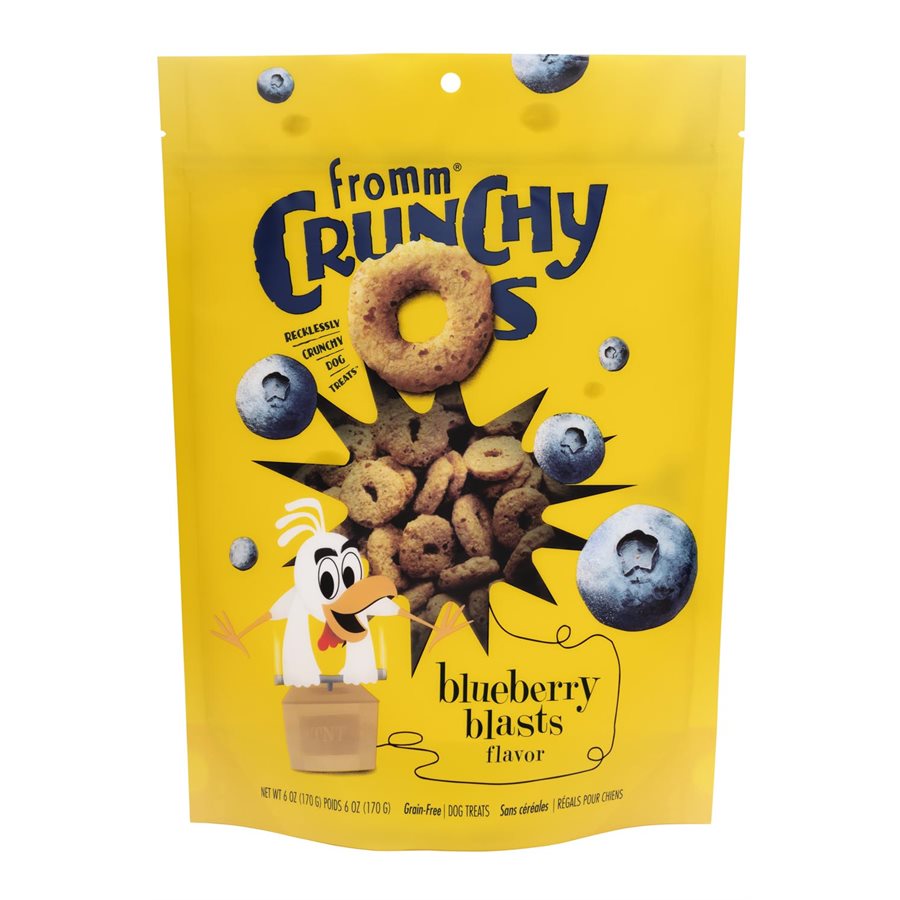 Gâteries chien Crunchy O's Bluberry Blast