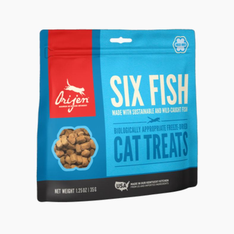 Gâteries chat Six Fish