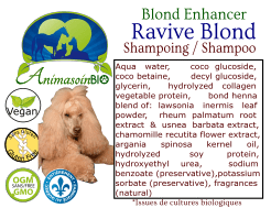 Shampoing Ravive blond