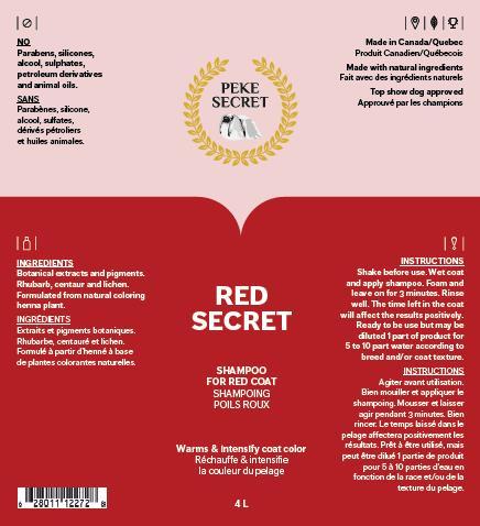 Shampooing Red secret, 500ml