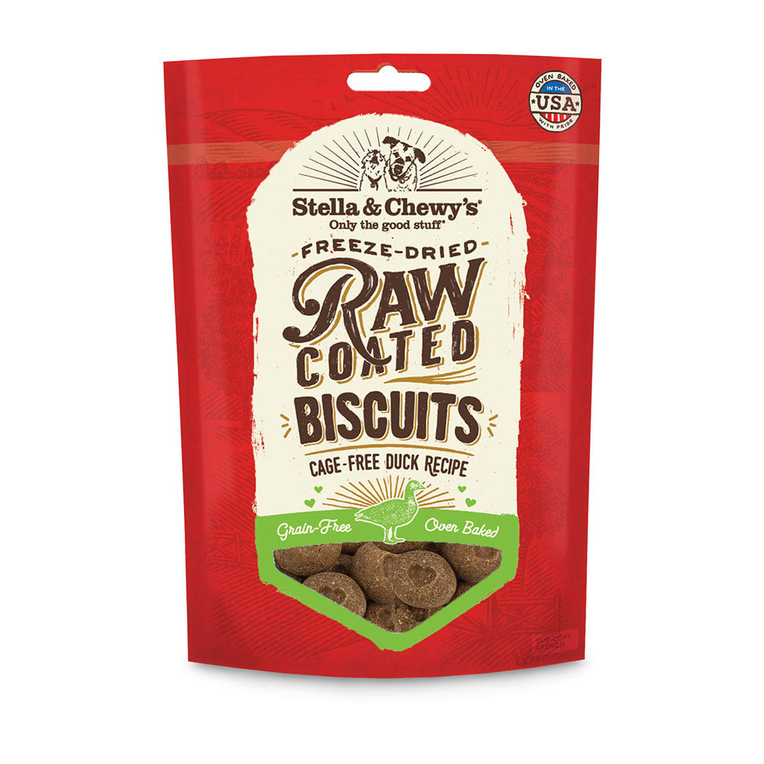 Biscuits Raw Coated, Canard