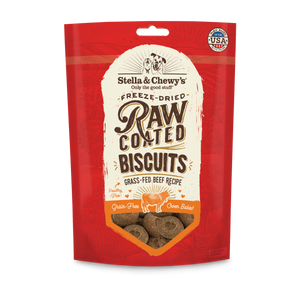 Biscuits Raw Coated, Boeuf
